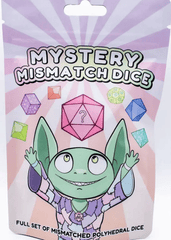 Mystery Dice Goblins: 7 Set Polyhedral Resin Mystery MISMATCH 5061065560491